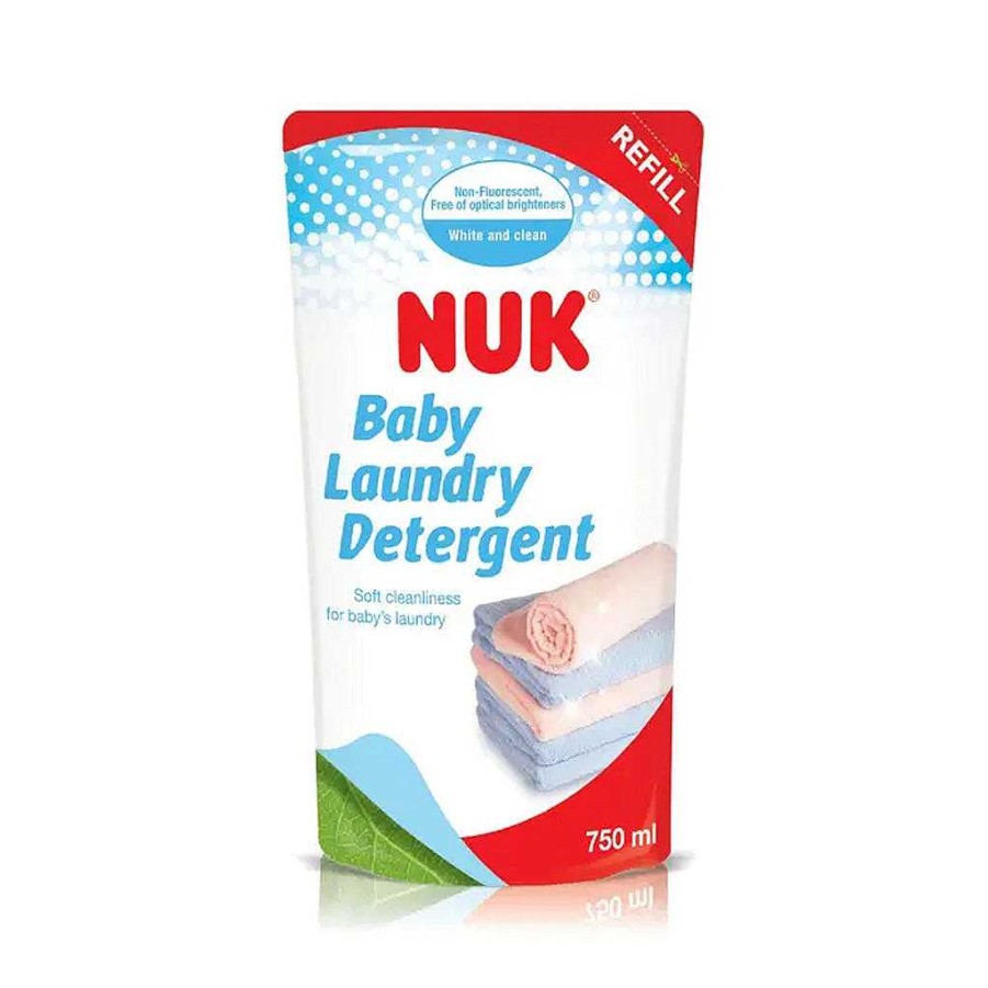 Eat Nuk Bottle Cleaning | Nuk Laundry Detergent 1000Ml + Refill 750Ml + Baby Bottle Cleanser 950Ml + Refill 750Ml