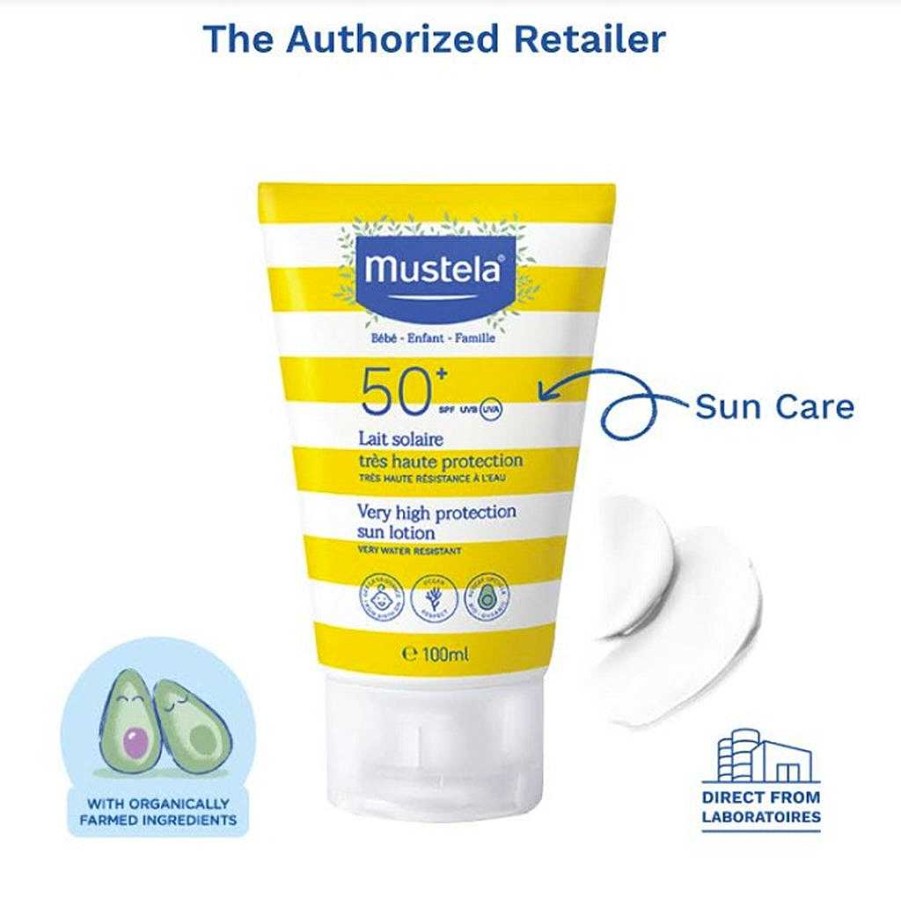 Go Mustela Sunscreen | Mustela Spf50+ Sun Lotion 100Ml