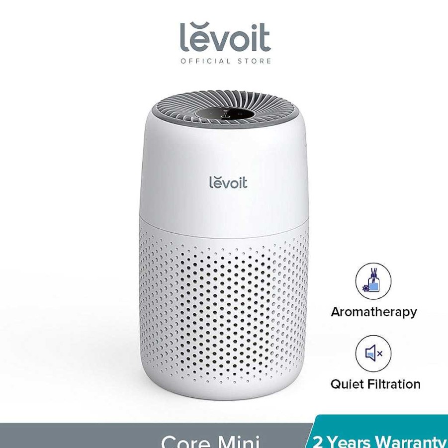 Bath Levoit Sanitisers & Cleaners | Levoit Core Mini Aromatherapy Air Purifier