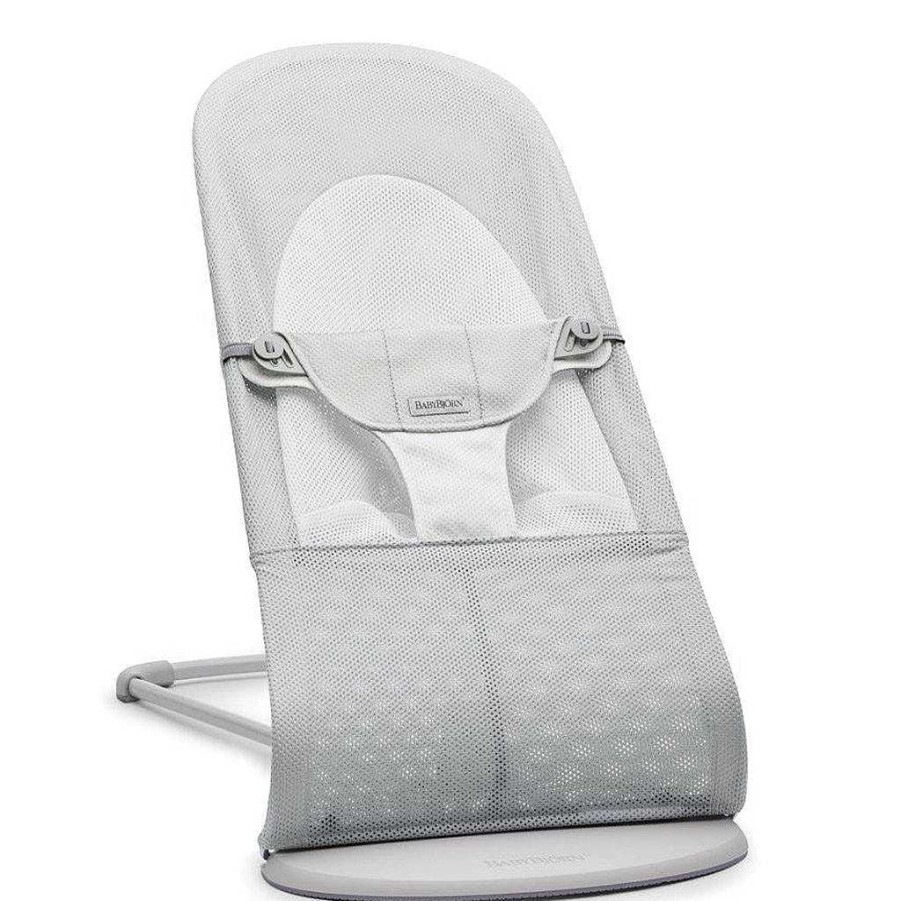 Sleep BabyBjorn | Babybjorn Balance Soft Mesh Baby Bouncer - Grey Frame