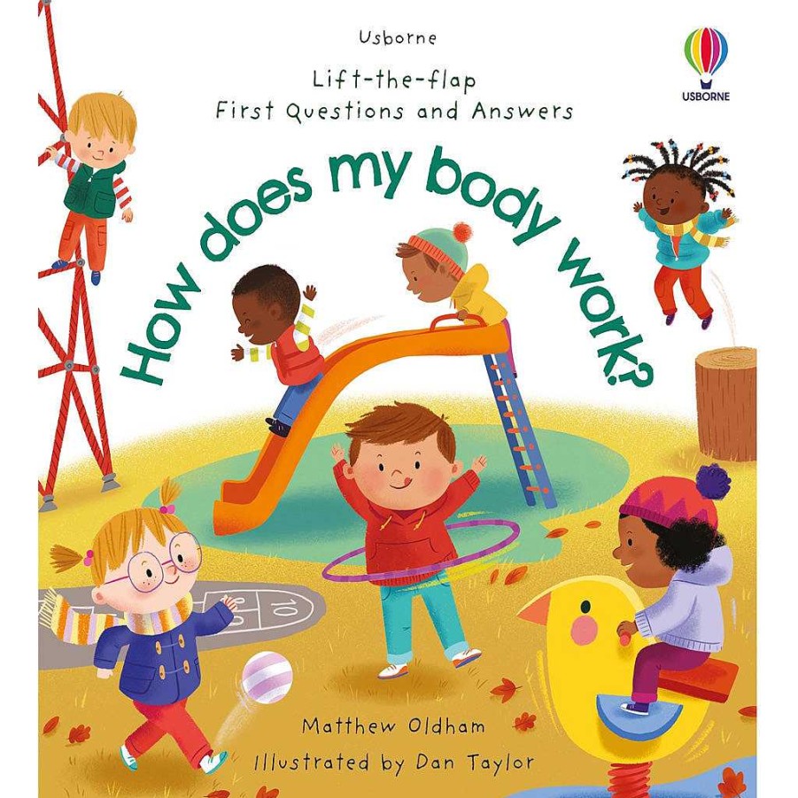 Plays Usborne Toddler Books | Usborne - First Questions And Answers: How Does My Body Work?