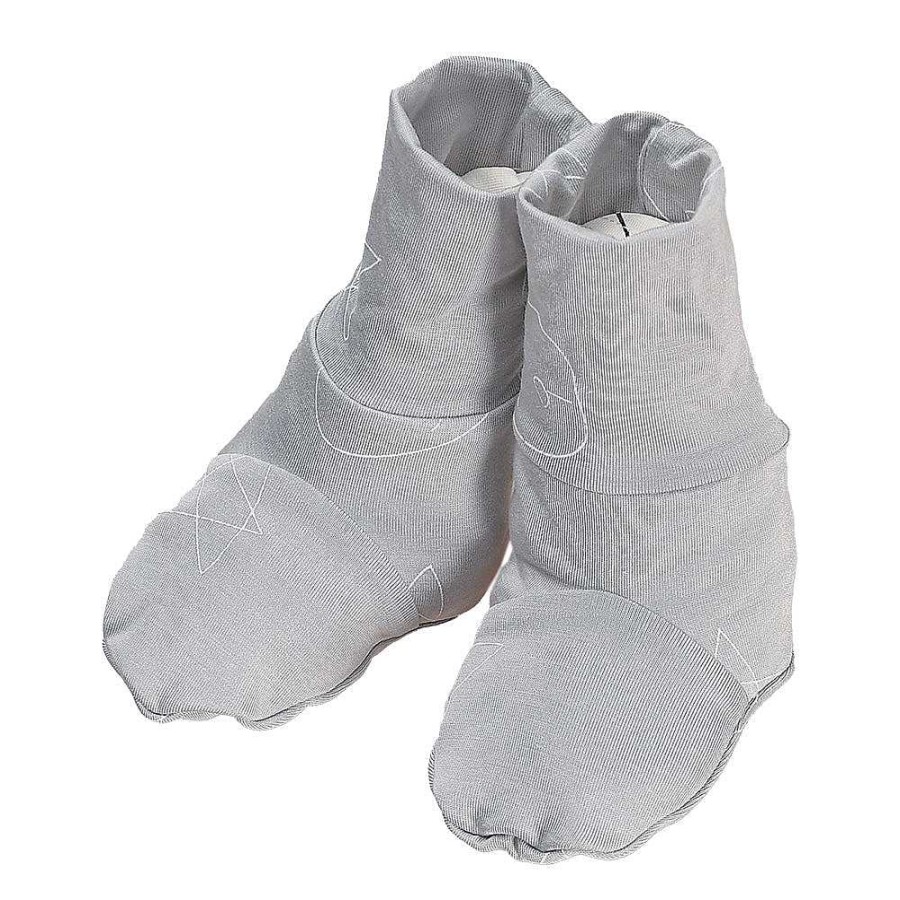 Dress Baa Baa Sheepz Shoes | Baa Baa Sheepz Booties Cute Big Star & Head - Grey