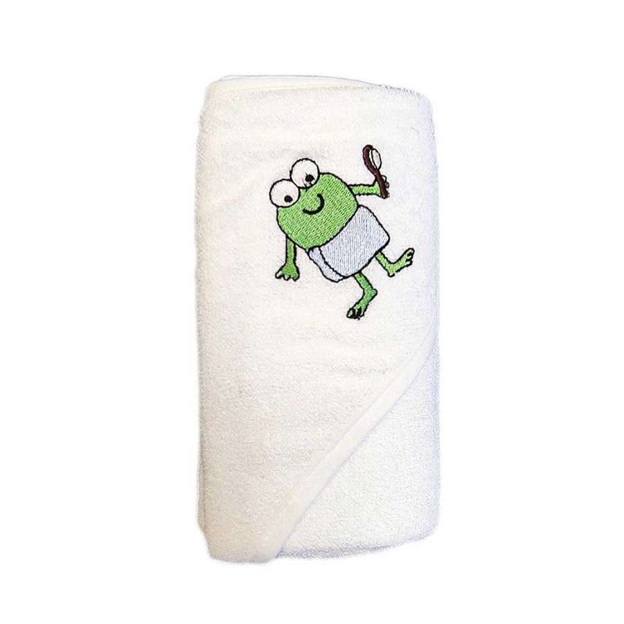 Bath CrokCrokFrok | Crokcrokfrok Bamboo Hooded Towel For Baby & Toddler