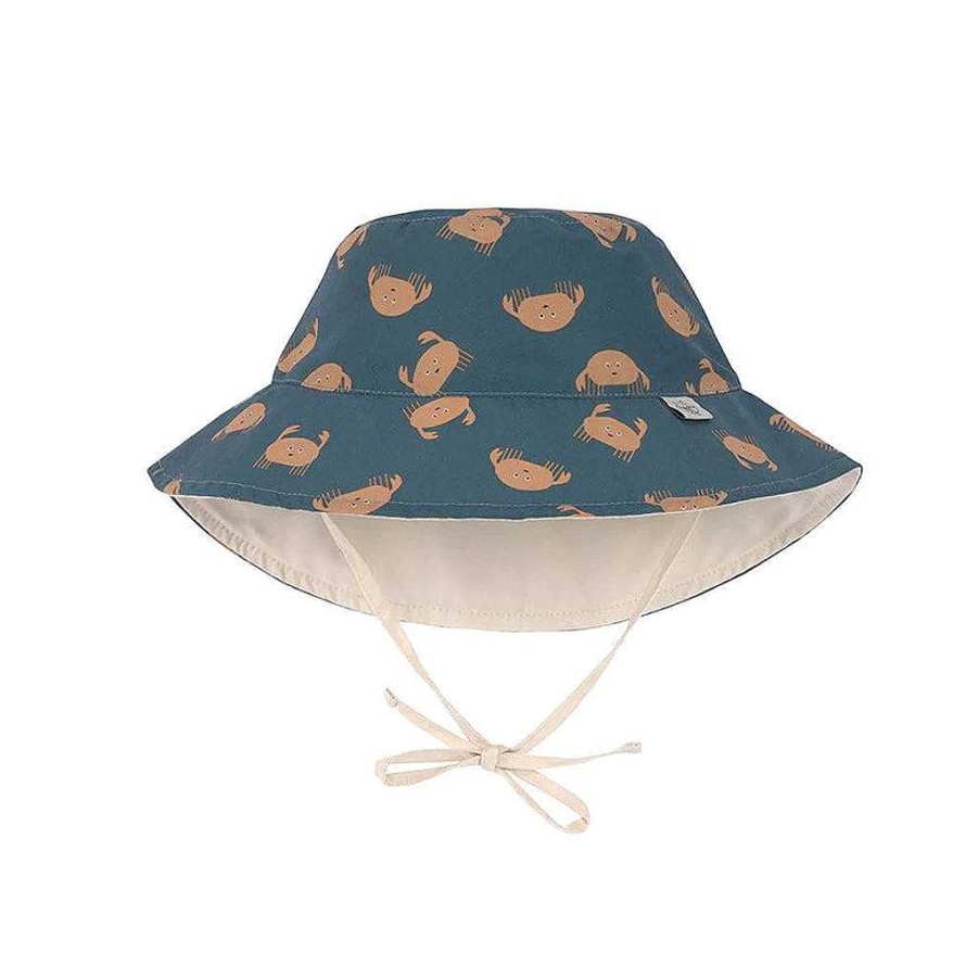 Dress Lassig | Lassig Sun Protection Bucket Hat, Crabs Blue