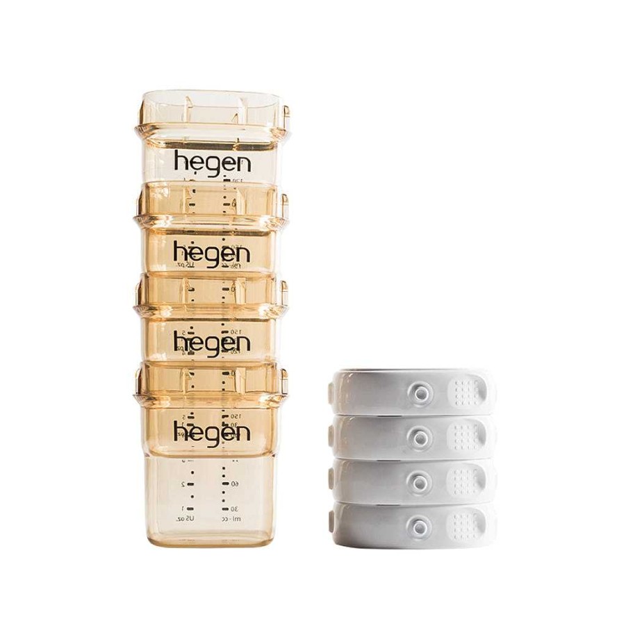 Mother Hegen Breast Milk Storage | Hegen Pcto™ 150Ml/5Oz Breast Milk Storage Ppsu (4-Pack)