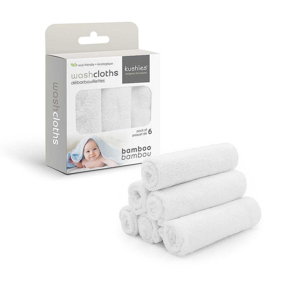 Bath Kushies | Kushies Bamboo | Washcloths