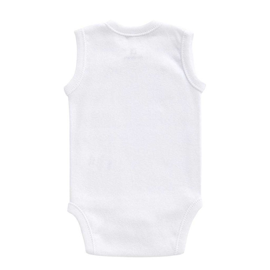 Dress Cambrass | Cambrass Body Sleeveless Crossed White