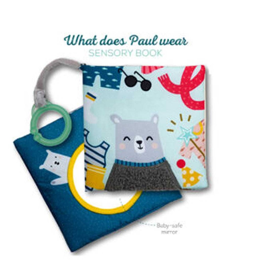 Plays Taf Toys Baby Books | Taf Toys What Does Paul Wear Book