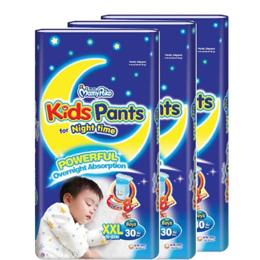 Poop Mamypoko Diapers | Mamypoko Kids Pants Xxl30 X 3 (Carton)