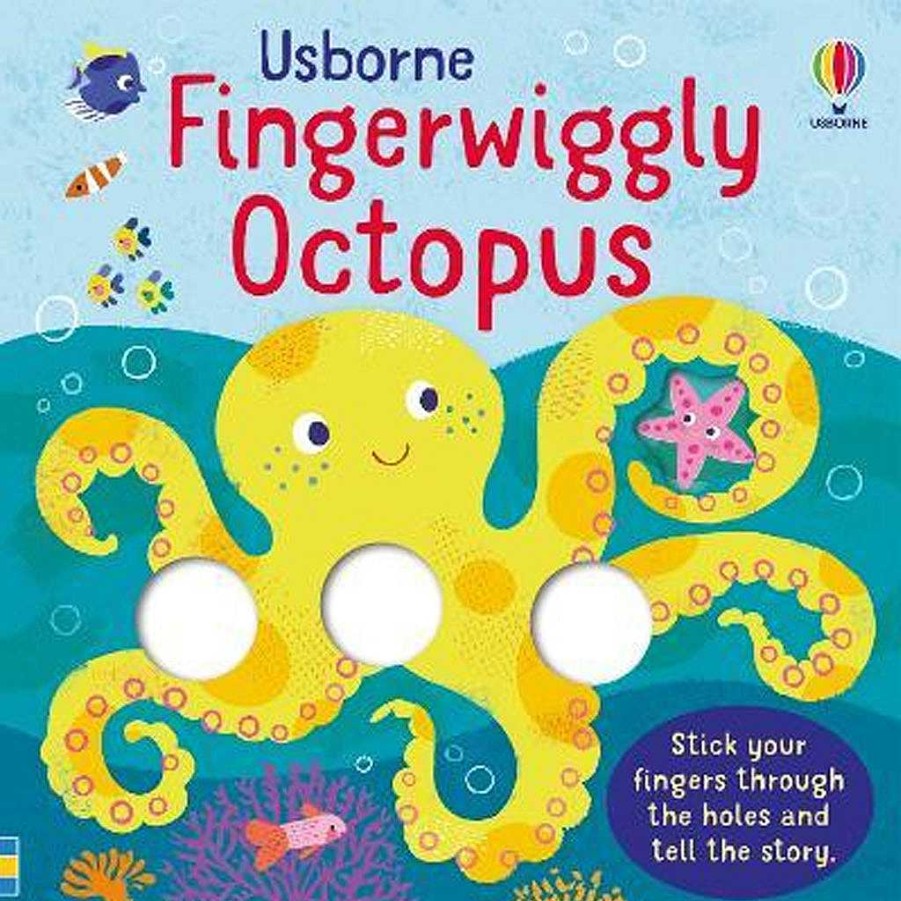 Plays Usborne Toddler Books | Usborne - Fingerwiggly Octopus