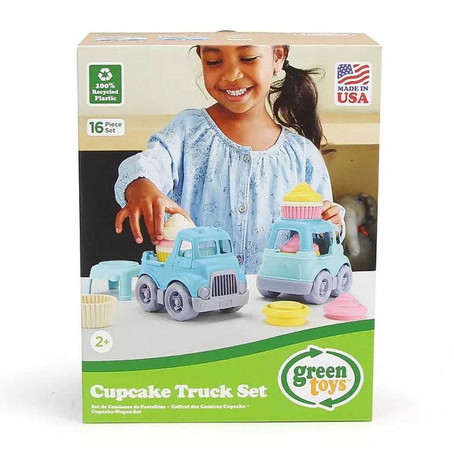 Plays Green Toys Beach & Camping | Green Toys Cupcake Trucks