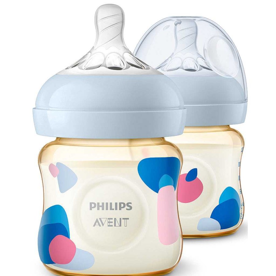 Eat Avent Baby Bottles | Avent Natural Ppsu Baby Bottle Twin - 125Ml X 2