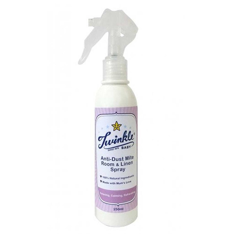 Bath Twinkle Baby Sanitisers & Cleaners | Twinkle Baby Anti-Dust Mite Room/Linen Spray 250Ml