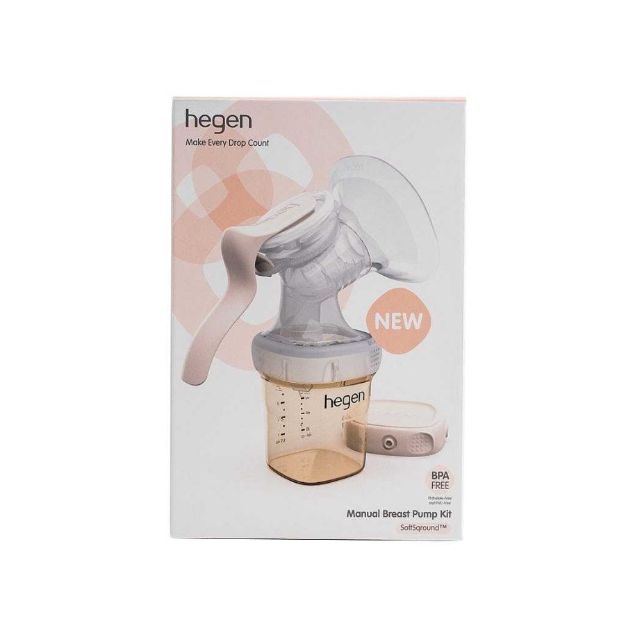 Mother Hegen Breast Milk Storage | Hegen Pcto Manual Breast Pump Kit (Softsqround™)