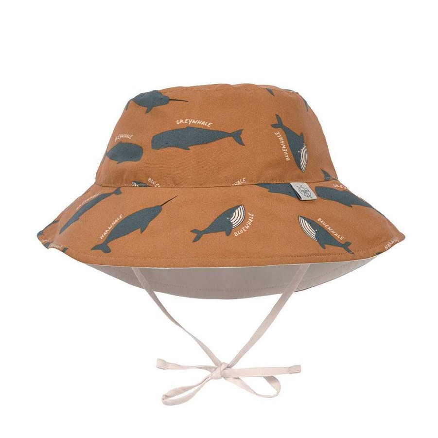 Dress Lassig | Lassig Sun Protection Bucket Hat, Whale Caramel