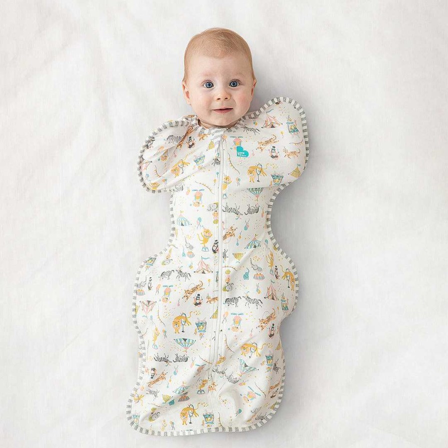 Sleep Love to Swaddle | Love To Dream Swaddle Up Designer Collection - Circus White