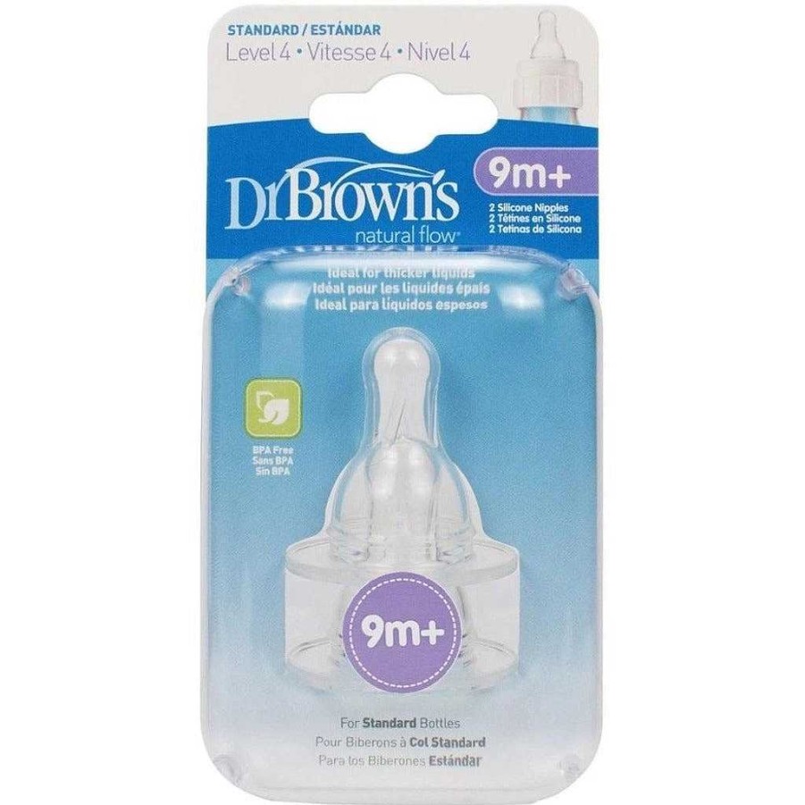 Eat Dr Brown's Teats | Dr Brown'S Standard Silicon Nipple