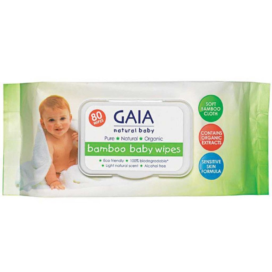 Bath Gaia | Gaia Baby Bamboo Wipes