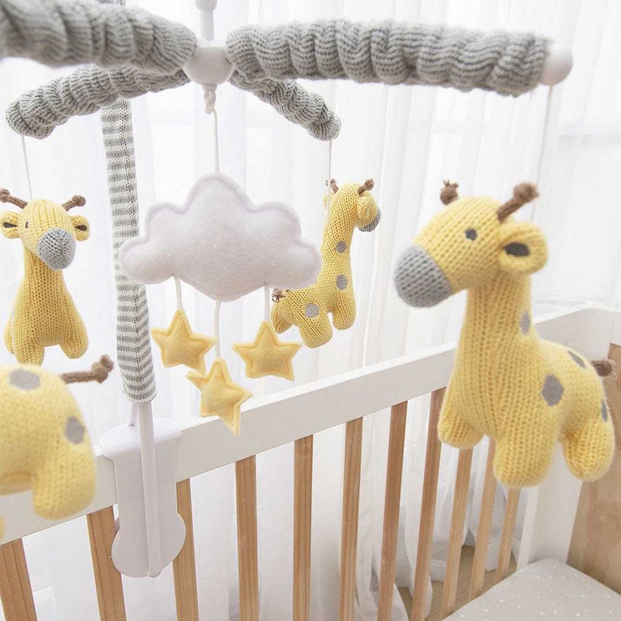 Sleep Living Textiles | Living Textiles Musical Mobile Set - Noah Giraffe