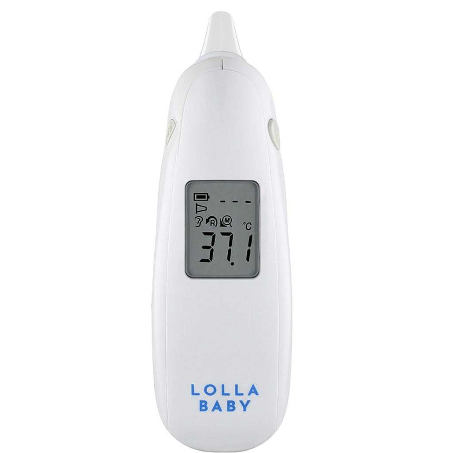 Bath Lollababy Medical | Lollababy Infrared In-Ear Thermometer + Probe Cover (40 Pcs)