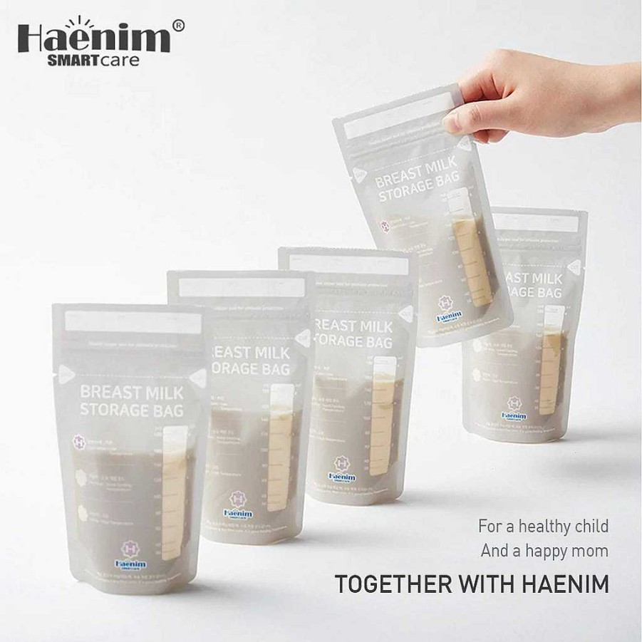 Mother Haenim Breast Milk Storage | Haenim Disposable Breast Milk Storage Bag 180Ml (30Pcs)