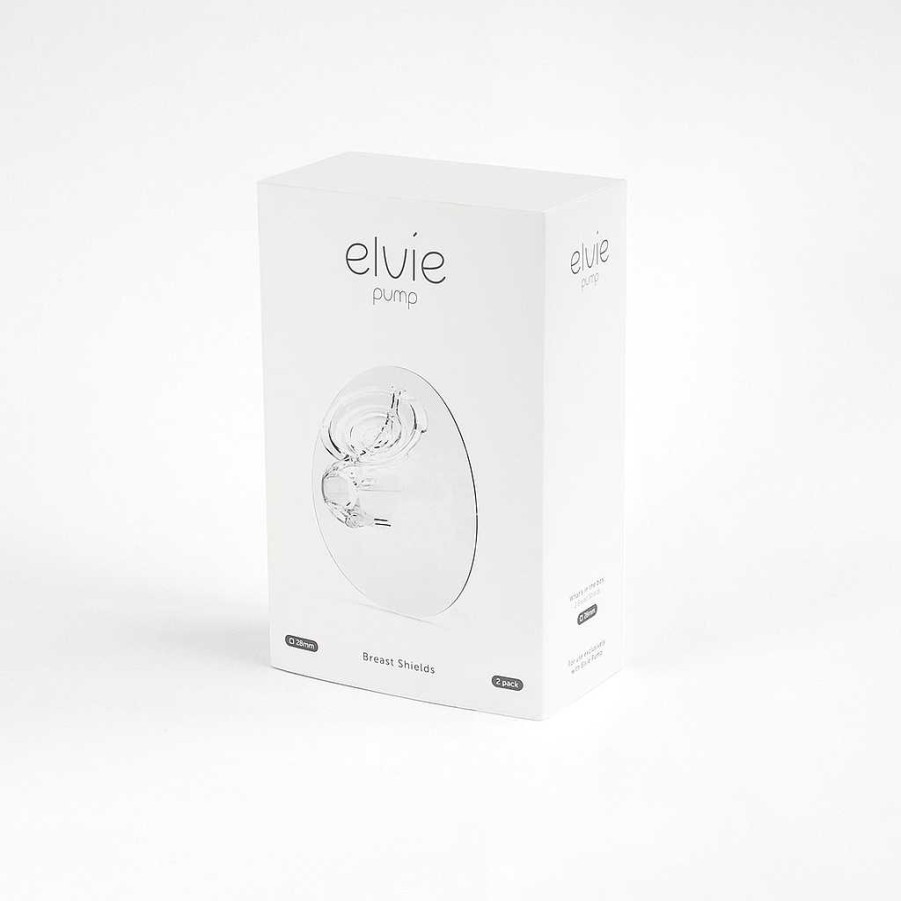 Mother Elvie B/P Accessories | Elvie Pump Breast Shields, 28Mm (2 Pack)