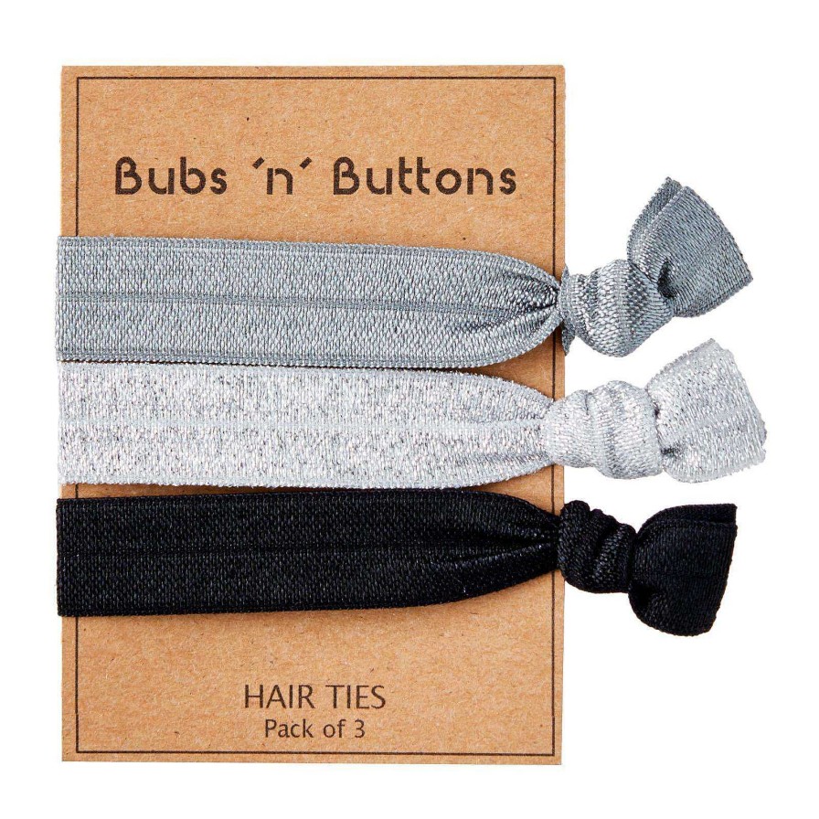 Dress Bubs 'n' Buttons | Bubs 'N' Buttons Hair Ties - 3Pcs Pack