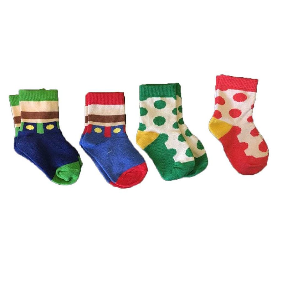 Dress Freshly Pressed Socks Socks | Freshly Pressed Socks Super Bros Baby / Kids Socks