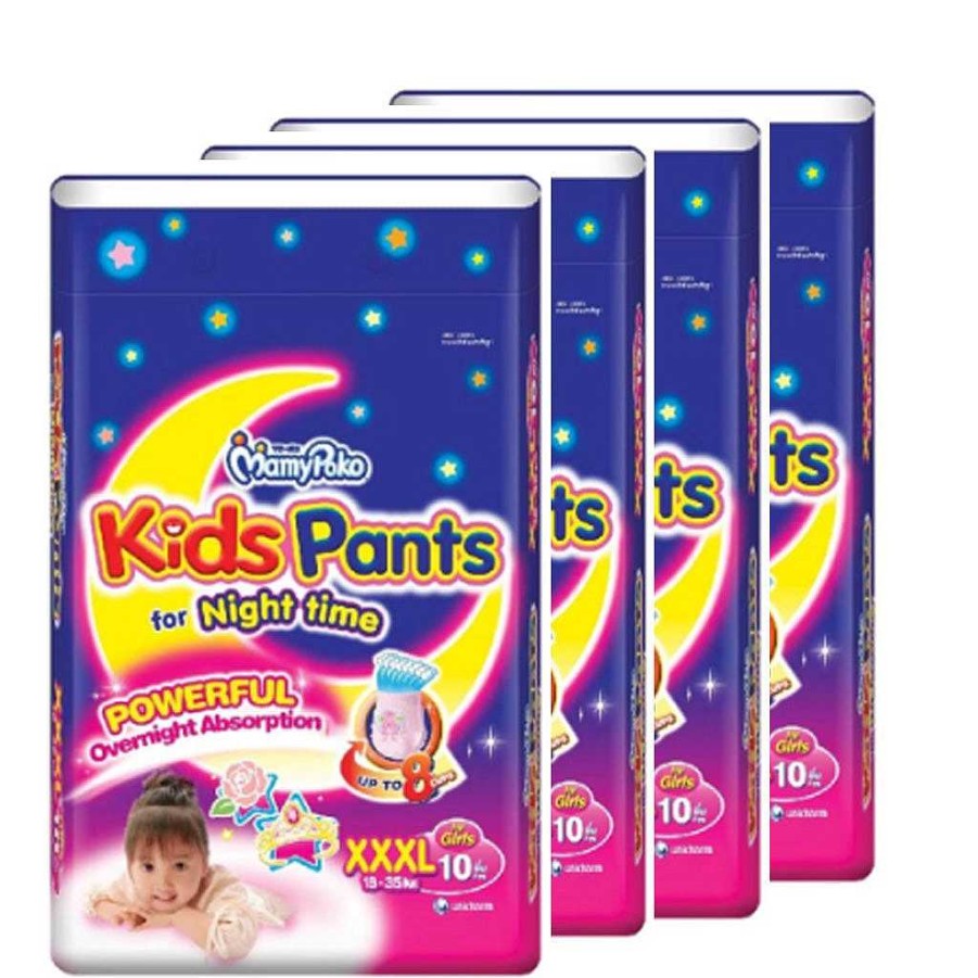 Poop Mamypoko Diapers | Mamypoko Kids Pants Xxxl10 X 4 (Carton)