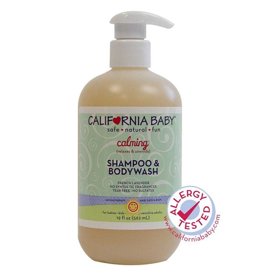 Bath California Baby Shampoos & Conditioners | California Baby Calming™ Shampoo & Bodywash 19Oz