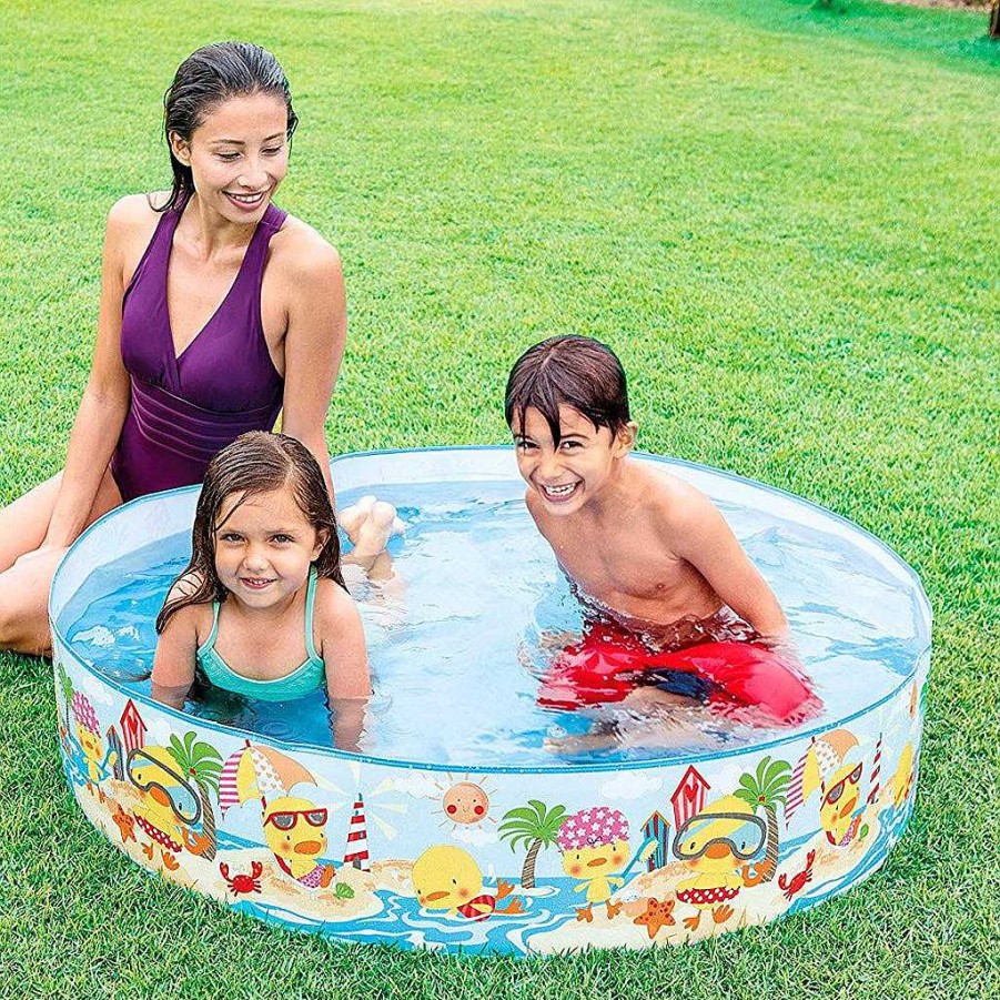 Plays Intex Beach & Camping | Intex Duckling Snapset Pool