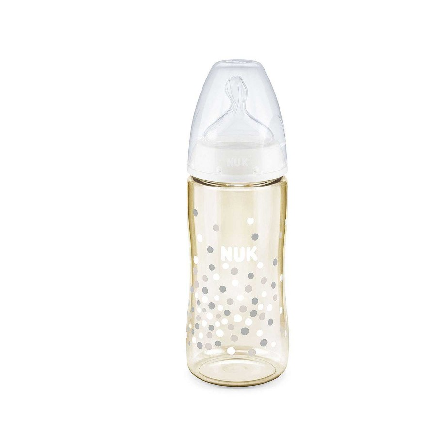 Eat Nuk Baby Bottles | Nuk Premium Choice Ppsu Bottle - Polkadots Or Stars