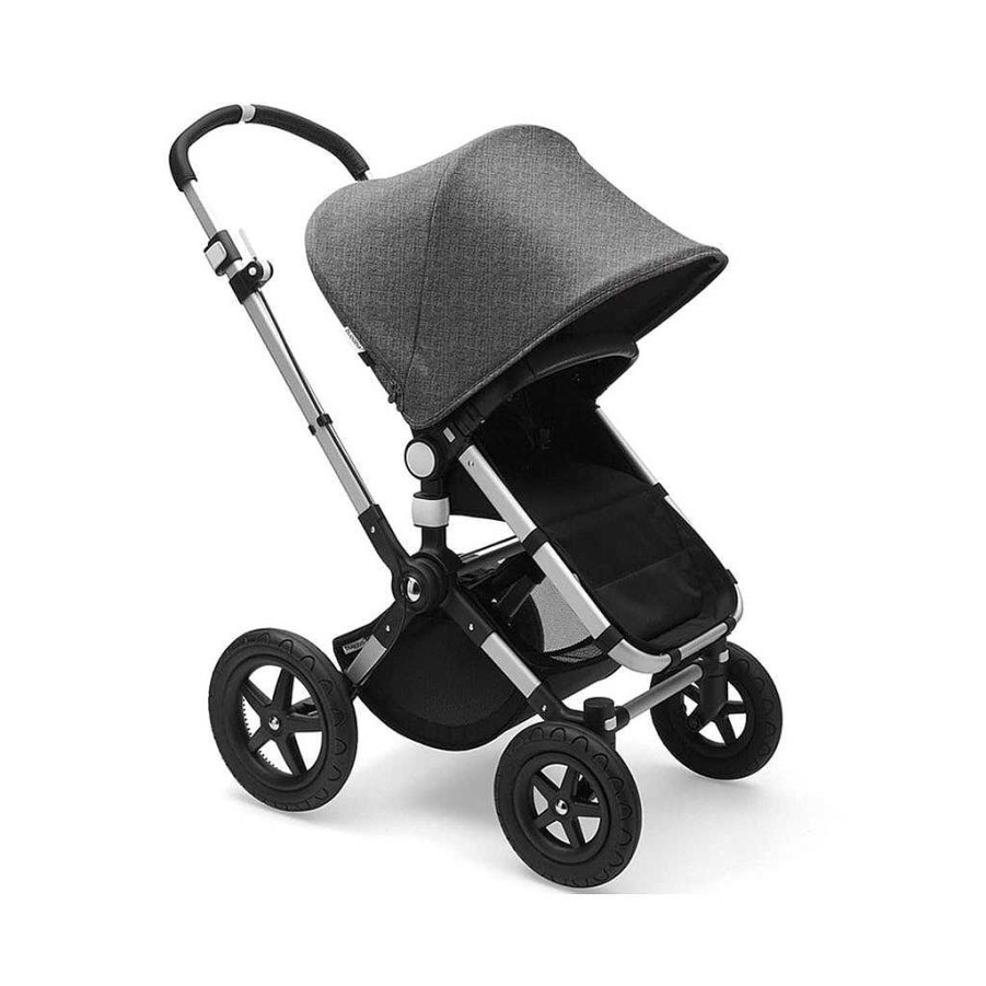 Go Bugaboo City Strollers | Bugaboo Cameleon 3 Plus Complete - Aluminium/Black-Grey Melange