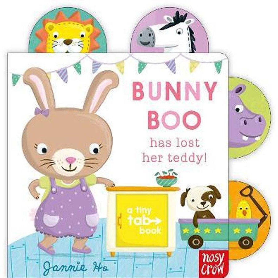 Plays Nosy Crow Toddler Books | Nosy Crow Tiny Tabs: Bunny Boo Has Lost Her Teddy