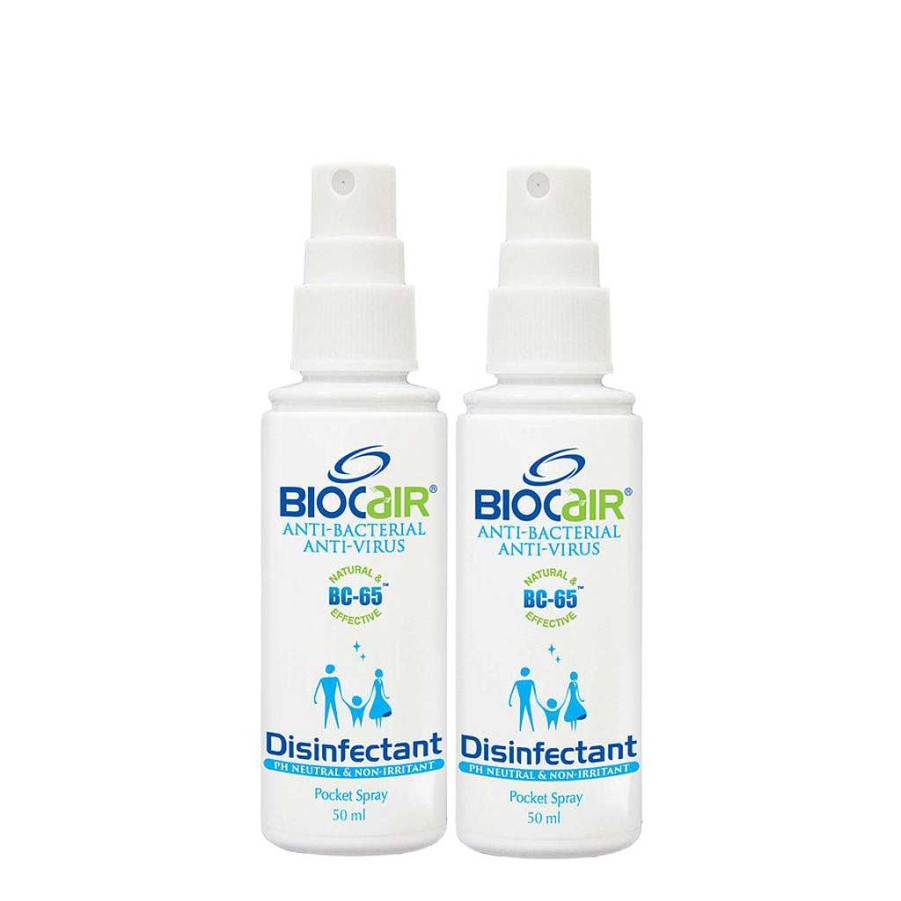 Bath Biocair Sanitisers & Cleaners | Biocair Disinfectant Anti-Bacterial Pocket Spray