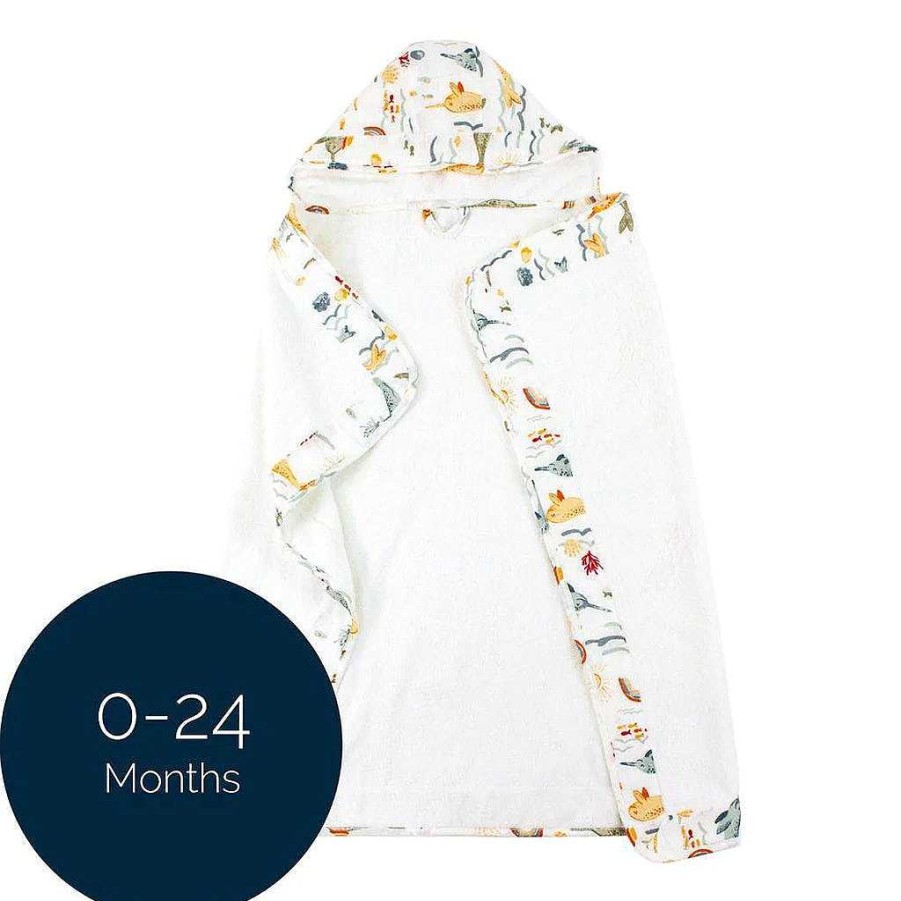 Bath Bebe au Lait | Bebe Au Lait Baby Hooded Towel