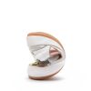 Dress Tip Toey Joey Shoes | Tip Toey Joey Landy-White/ Rose Gold/ M.Salmon