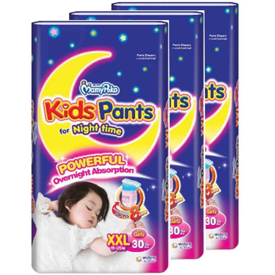 Poop Mamypoko Diapers | Mamypoko Kids Pants Xxl30 X 3 (Carton)