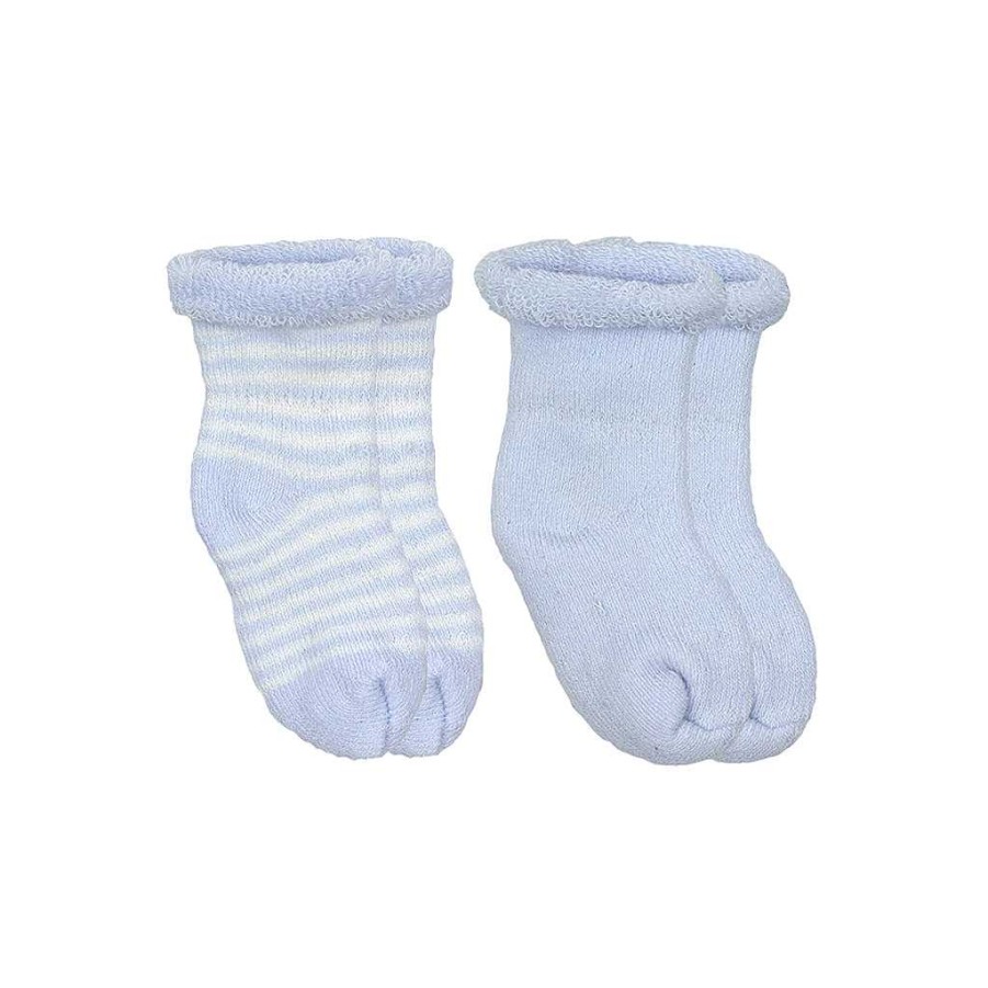 Dress Kushies Socks | Kushies Terry Newborn Socks - 2 Pack