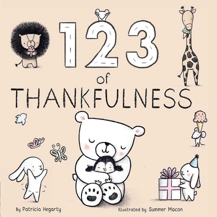 Plays Little Tiger Press Toddler Books | Little Tiger Press: 123 Of Thankfulness Book