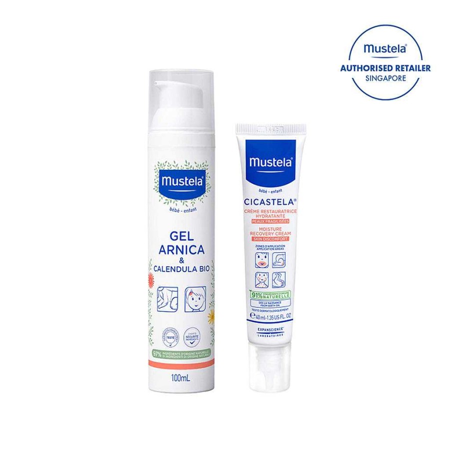 Mother Mustela Skin Care | Mustela Little Boo-Boos Duo - Cicastela + Arnica