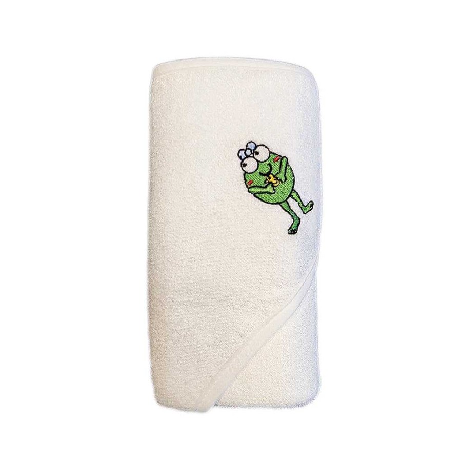 Bath CrokCrokFrok | Crokcrokfrok Bamboo Hooded Towel For Baby & Toddler