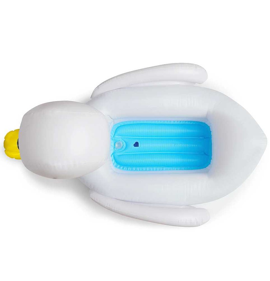 Bath Munchkin | Munchkin White Hot Inflatable Safety Swan Tub