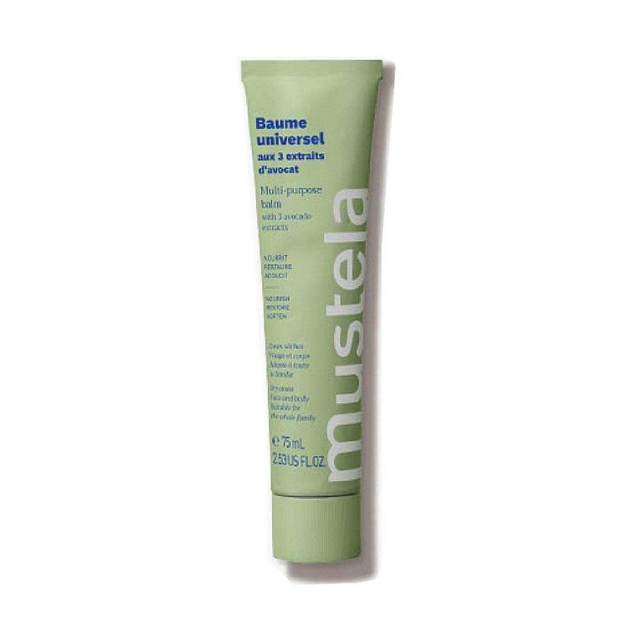 Bath Mustela Body Creams & Lotions | Mustela Multi-Purpose Organic Balm With 3 Avocado Extracts 75Ml