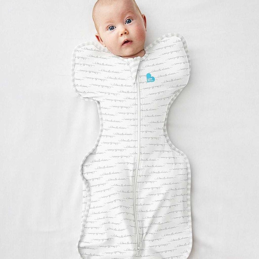 Sleep Love to Swaddle | Love To Dream Swaddle Up Original 1.0 Tog - White Dreamer