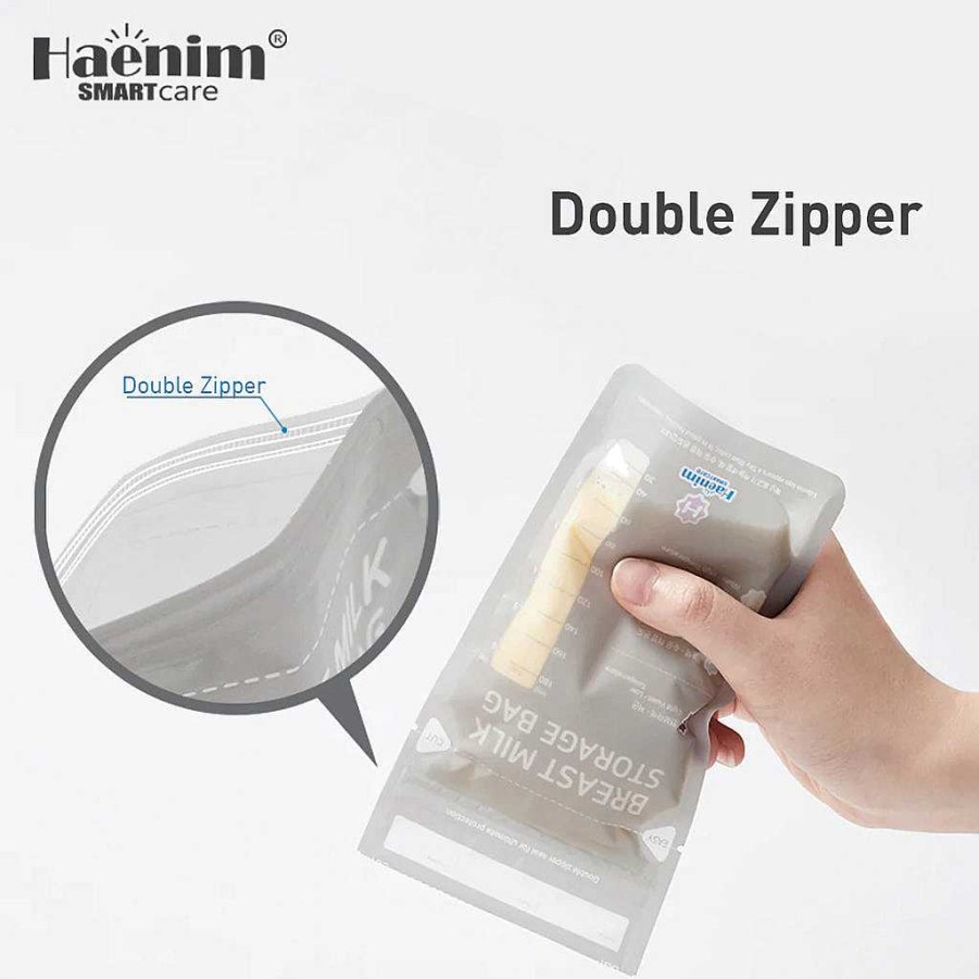 Mother Haenim Breast Milk Storage | Haenim Disposable Breast Milk Storage Bag 180Ml (30Pcs)