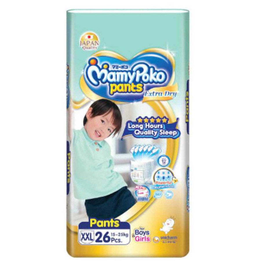 Poop Mamypoko Diapers | Mamypoko Extra Dry Pants Super Jumbo