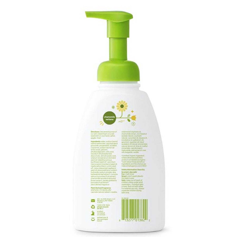 Bath Babyganics Shampoos & Conditioners | Babyganics Shampoo & Body Wash - Chamomile Verbena (473Ml)