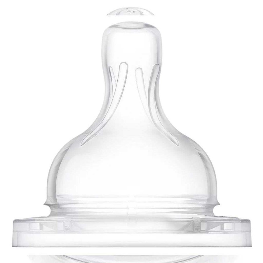 Eat Avent Teats | Avent Anti-Colic Silicone Teat 6M+