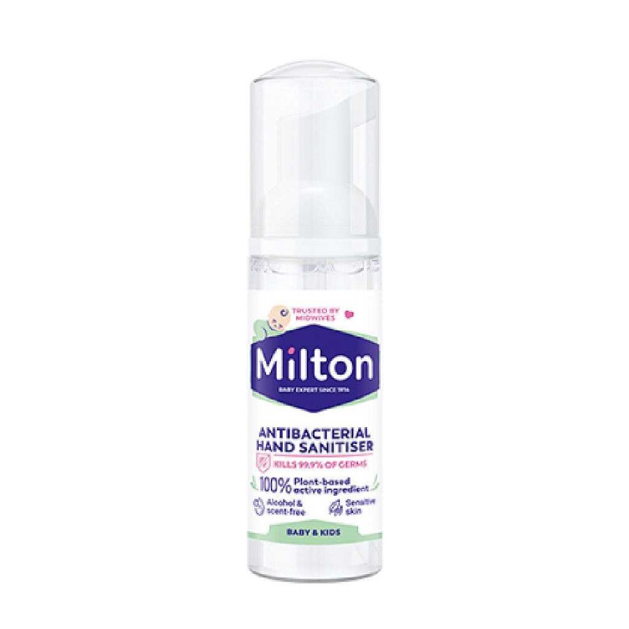 Bath Milton Sanitisers & Cleaners | Milton Antibacterial Hand Sanitizer Foam - 50Ml